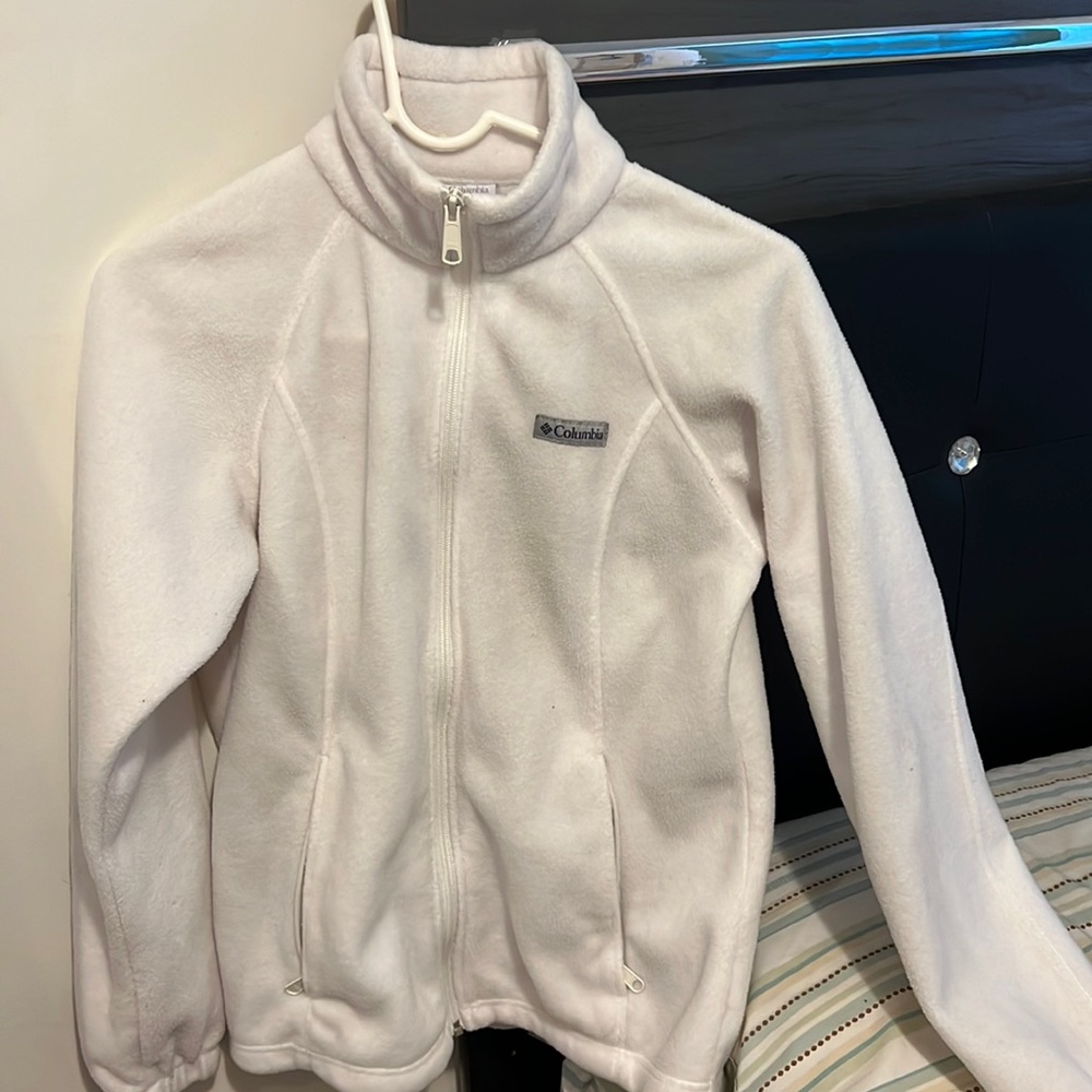 Columbia White Teddy Jacket